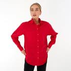 Рубашка женская MIST р. 40-42, красный - фото 318567553