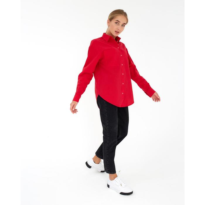 Рубашка женская MIST р. 40-42, красный 50364