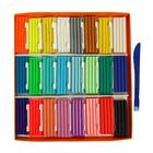 Пластилин 24 цвета 312 г (6 классических, 6 с блёстками, 6 перламутровых, 6 флуоресцентных) «Гамма» «Оранжевое солнце», со стеком - Фото 2