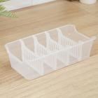 Органайзер для специй Honey, 28×14 см, пластик, прозрачный - Фото 3