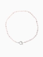 Бусы «Тогл» с жемчугом, шар №6, белые, L=40 см - Фото 1