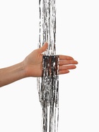 Дождик новогодний серебристый, b-7.5 см, L-200 см - Фото 3