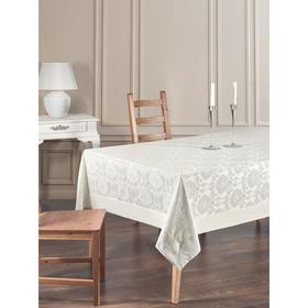 

Скатерть Damask cotton, размер 160x300 см, цвет белый