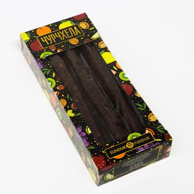 Чурчхела с арматом апельсина в обсыпке с крошкой шоколадной глазури, 1,5 кг