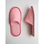 Тапочки женские закрытый нос, размер 36-38, цвет розовый - Фото 3