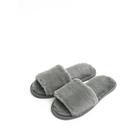 Тапочки женские открытый нос, размер 39-41, цвет графит - Фото 7