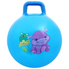 Мяч - прыгун с ручкой ONLYTOP, d=45 см, МИКС - Фото 13