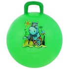 Мяч - прыгун с ручкой ZABIAKA, d=45 см, цвет МИКС - Фото 10