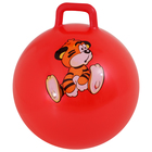 Мяч-прыгун с ручкой ZABIAKA, d=55 см, 420 г, цвета МИКС - Фото 4