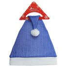 Колпак люрекс синий 39*27 см - Фото 2