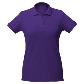 Рубашка поло женская Virma lady, размер S, цвет фиолетовый