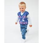 Жилет детский, цвет индиго, рост 98 см (34) - Фото 3