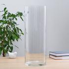 Ваза «Трубка-147», 6.2 л, h=40 см, d=14 см, толщина стекла 2 мм, прозрачная - Фото 1