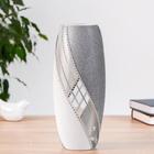 Ваза «Юнона», h=26×11 см, d=7.5 см, стекло, серебро, МИКС - Фото 2