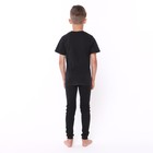 Термобельё для мальчика (кальсоны), цвет черный, рост 128 см - Фото 4