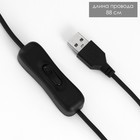 Настольная лампа 16607/1BK LED 6Вт серебро 19,5х19,5х35 см RISALUX - фото 24379893