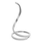 Настольная лампа 16607/1BK LED 6Вт серебро 19,5х19,5х35 см RISALUX - фото 24379894