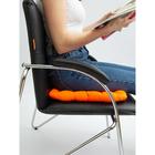 Подушка на сиденье, размер 40х40 см, цвет оранжевый - Фото 6