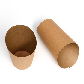 Упаковка для картофеля фри, крафт, 11?8?6 см (комплект 50 шт)