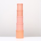 Набор круглых коробок 5 в 1 «Краски», персиковый, 25 × 25 × 25 - 19×19×19 см - Фото 9