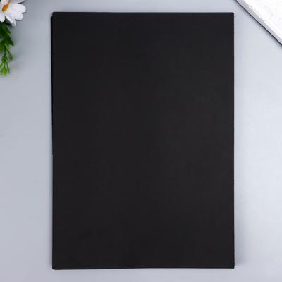 Лист для фотоальбома, чёрный, 20.5×29 см