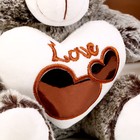 Мягкая игрушка «Мишутка с сердцем», 25 см, цвета МИКС - фото 3729373