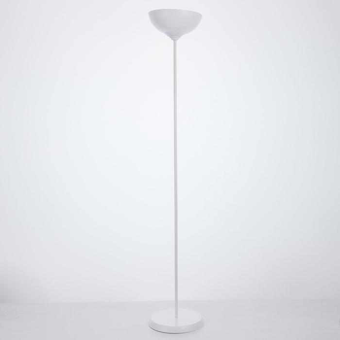 Торшер напольный BayerLux «1341056WT», 1×15 Вт, E27, белый - Фото 1