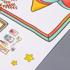 Наклейка интерьерная цветная «Звери в картинах», 60×90 см - фото 61537733