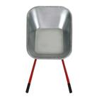 Тачка садовая, двухколёсная: груз/п 120 кг, объём 85 л, красные ручки 7068085