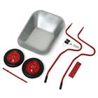 Тачка садовая, двухколёсная: груз/п 120 кг, объём 85 л, красные ручки 7068085