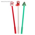 Набор ручек-приколов, чёрный стержень, гелевые, 3 штуки - Фото 2