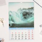 Календарь перекидной на ригеле "Водопады" 2022 год, 320х480 мм - Фото 2