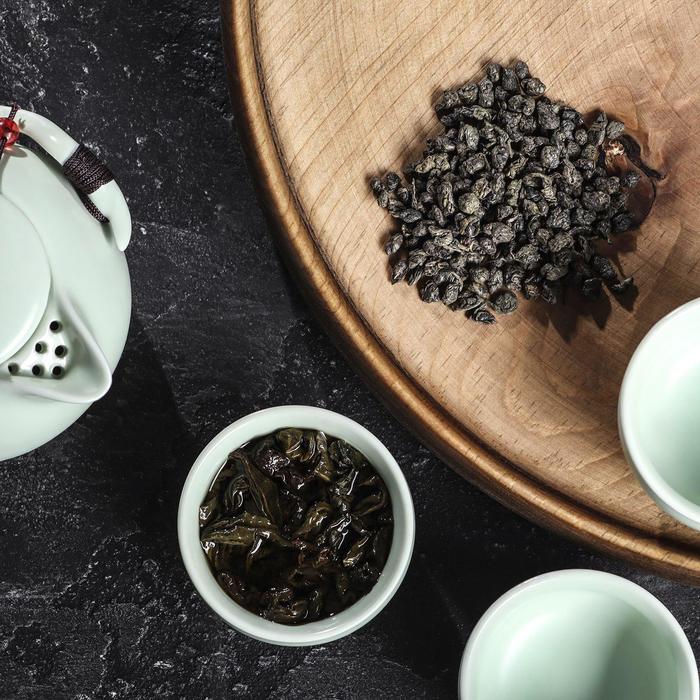 Чай китайский зеленый «Ганпаудер», 50 г - Фото 1