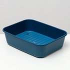 Туалет Сима с сеткой 29×38×10.5 синий FIX - Фото 3