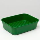 Туалет Сима с сеткой 29 х 38 х 10,5 зеленый FIX - Фото 3