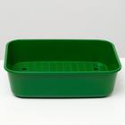 Туалет Сима с сеткой 29 х 38 х 10,5 зеленый FIX - Фото 4