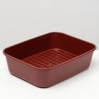 Туалет Сима с сеткой 29 х 38 х 10,5 красный FIX - Фото 2