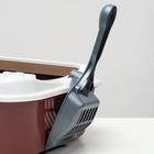 Туалет Сима с бортом + сетка + совок 30 х 39 х 13,5 см красный FIX - Фото 6