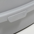 Туалет Айша M с бортом 53×39×21 см серый FIX - Фото 5