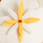 Шапка для бани и сауны «Лилия», полиэстер, «Добропаровъ» - Фото 2