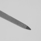 Пилка-триммер металлическая для ногтей, с защитным колпачком, в чехле, 14 см, цвет МИКС - Фото 3