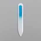 Пилка стеклянная для ногтей «Цветной градиент», 14 см, в чехле, цвет МИКС - Фото 4