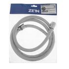 Душевой шланг ZEIN Z12PG, 150 см, антиперекручивание, латунные гайки, белый - Фото 5