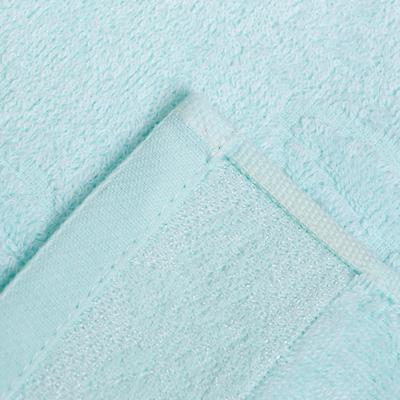 Полотенце махровое Этель "Цветочные мотивы" цв.голубой, 34*72 см, 350 гр/м2, 100% хлопок