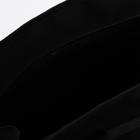 Сумка хозяйственная на молнии, наружный карман, цвет чёрный/бежевый - Фото 3