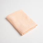 Салфетка махровая универсальная для уборки Экономь и Я, цвет персиковый, 100% хлопок - Фото 1
