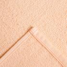 Салфетка махровая универсальная для уборки Экономь и Я, цвет персиковый, 100% хлопок - Фото 3