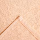 Салфетка махровая универсальная для уборки Экономь и Я, цвет персиковый, 100% хлопок - Фото 3