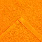 Салфетка махровая универсальная для уборки Экономь и Я, оранжевый, 100% хл - Фото 3