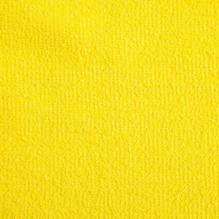 Салфетка махровая универсальная для уборки Экономь и Я, жёлтый, 100% хлопок - фото 1886656593